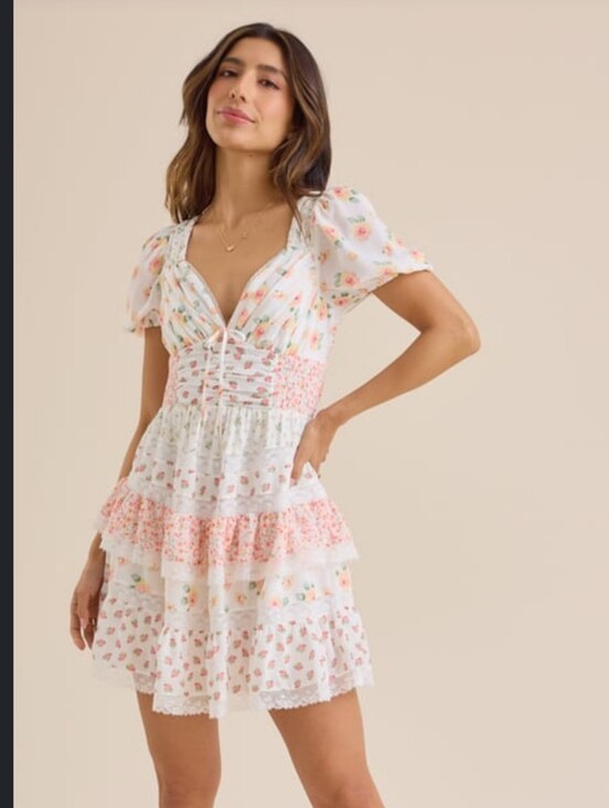 Altar'd State Dresses & Skirts - NWT Altar'd State Adley Mini Floral Dress